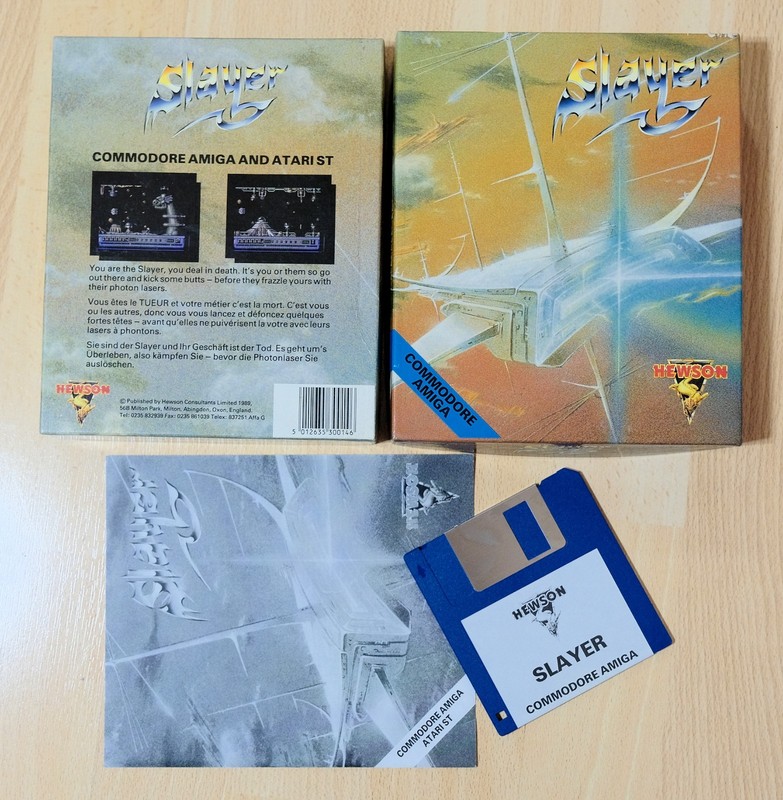 Slayer - Commodore Amiga game - Hewson 1989