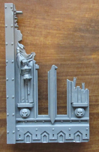 Warhammer Terrain Sanctum Sector Imperialis Bits Section Wall 3 1/8th x 1 7/8th