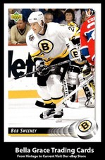 1992-93 Upper Deck Bob Sweeney #47 Boston Bruins NHL Hockey 
