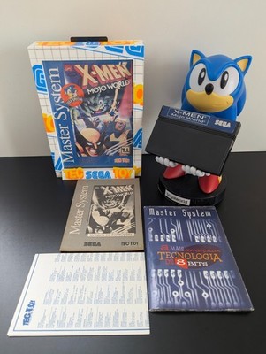 SEGA / TEC TOY   Master System MARVEL COMICS X-MEN MOJO WORLD Retrogame CIB
