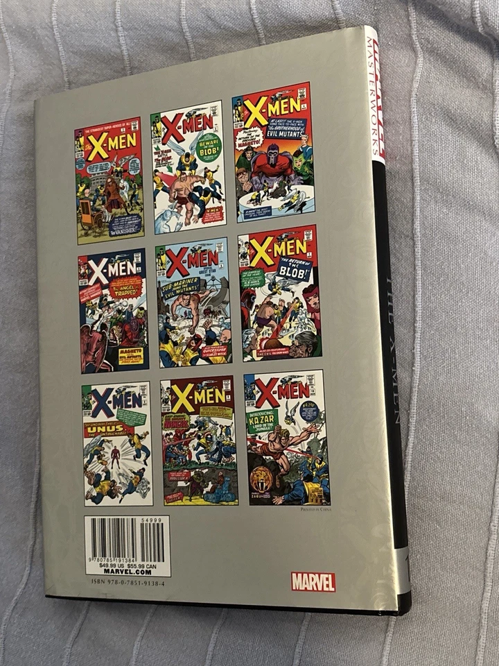 Marvel Marvel Masterworks The X-Men Vol. 1 Couverture rigide 2003 Anglais - Photo 2/2