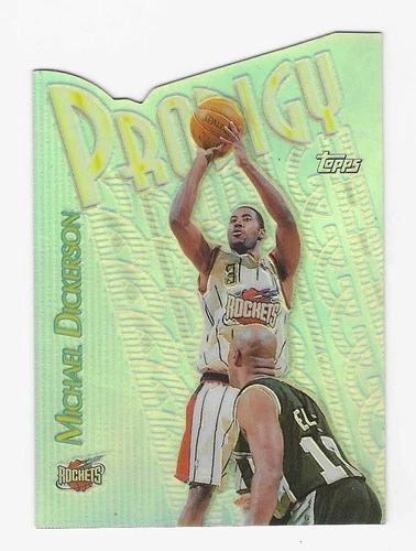 1999-00 Topps Chrome Prodigy Refractor Michael Dickerson Parallel Insert Card