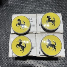 Ferrari Original Oem Wheel Caps Set 340066 Damaged See Pics Ferrari Original Oem Wheel Caps Set 340066 Damaged See Pics