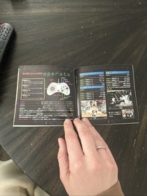 Sega Saturn Manual Only Time Commando Japanese Version