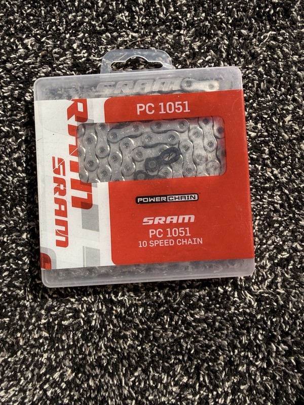 SRAM PC-1051 10 Speed Chain 114 Links PowerLock Connector Included Road MTB