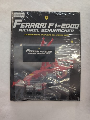COSTRUISCI LA FERRARI F1-2000 MICHAEL SCHUMACHER 2000 Uscita N°16 1:8 CENTAURIA