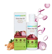 Mamaearth Onion Hair Oil + Redensyl Hair Fall Control & Scalp Care 250ml