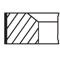 Mahle 001 RS 11133 0N0 Kolbenringsatz