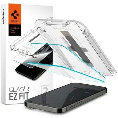Spigen GLAS.TR EZ FIT Clear 2er-Pack 9H-Schutzglas für das iPhone 14 Pro