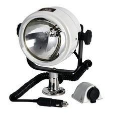 Faro Night Eye ABS 12 V 100+100 W Luce nautica di profondita per navigazione no