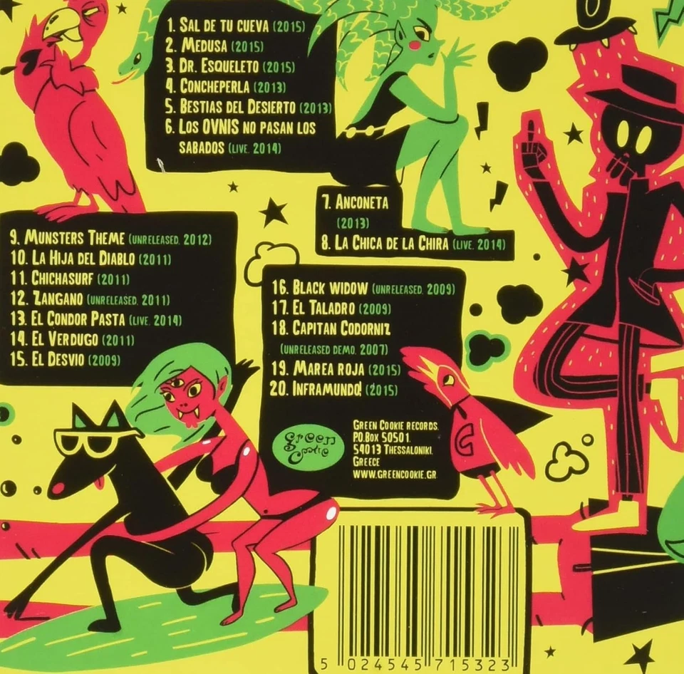 Protones, Los 20 Monstruous! 2007-2015 CD NEUF - Photo 2/2