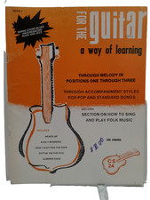 For The Guitar A Way Of Learning Sheet Music Song Book Self Teach Practice  M18