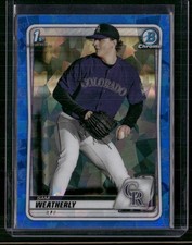 2020 Bowman Draft Sapphire Edition #BD-109 Sam Weatherly