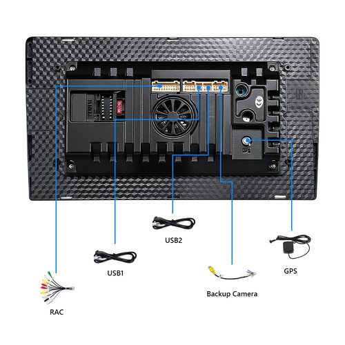 For Honda 2006-2015 Wireless Carplay Car Stereo Radio Navi WiFi GPS w/Cam - Picture 36 of 69