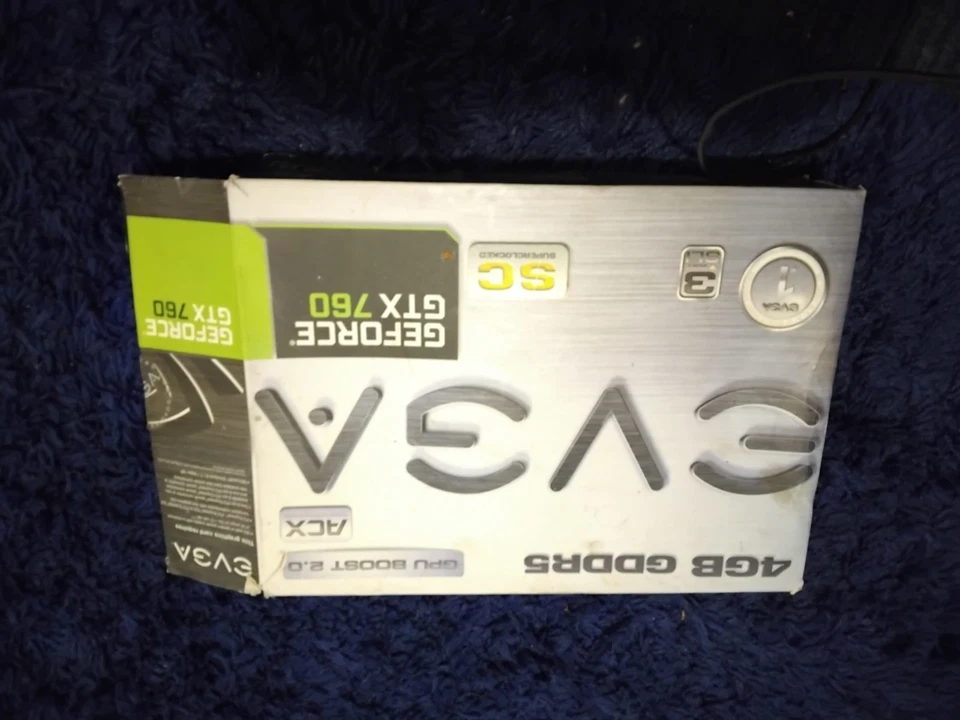 EVGA NVIDIA GeForce GTX 760 Superclocked 2GB 256GB GDDR5 PCIe 3.0 Graphics Card - Image 3 of 3