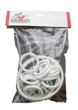 Gottlieb 1950 Knock Out Pinball Machine Replacement Repair Rubber Ring Kit White