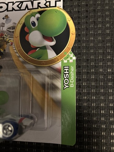 3 Hot Wheels Mario Kart. Baby Mario B-Dasher / Luigi Circuit Special / Yoshi B-Dash - Bild 7 von 10