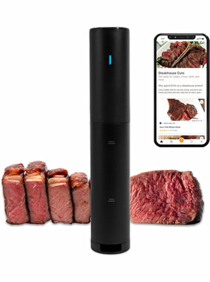 Anova Mini Sous Vide Cooker Immersion Circulator, Black, App Controlled