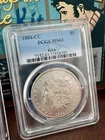 1884 CC ⭐️CARSON CITY ⭐️PCGS ⭐️MS63 ⭐️G.S.A.⭐️Beautiful Coin!!!