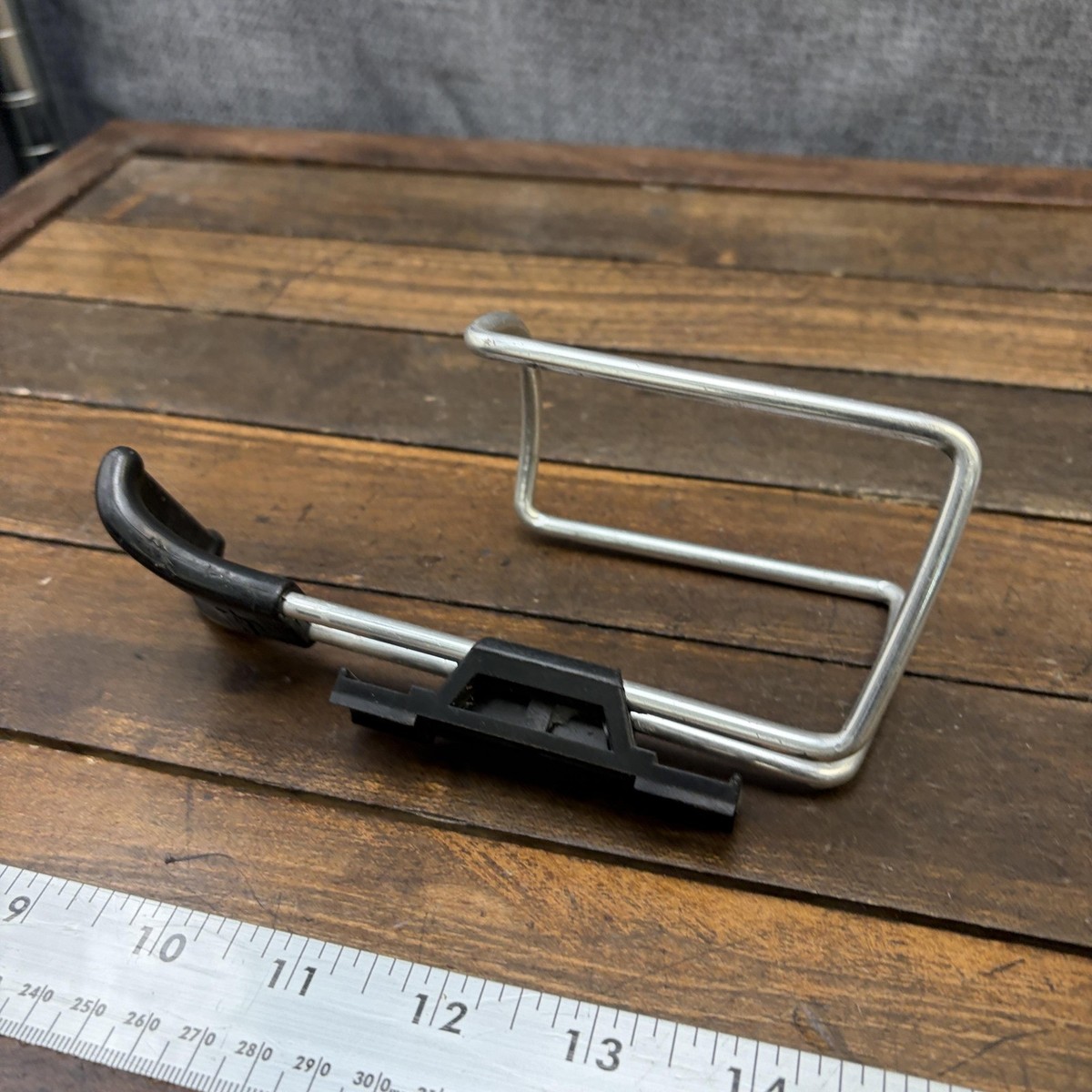 Vintage OGK Silver Bicycle Water Bottle Cage 50g Made In Japan