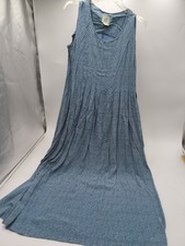 Women's geometric print Sleeveless Maxi dress by a Gap Pleated Waist