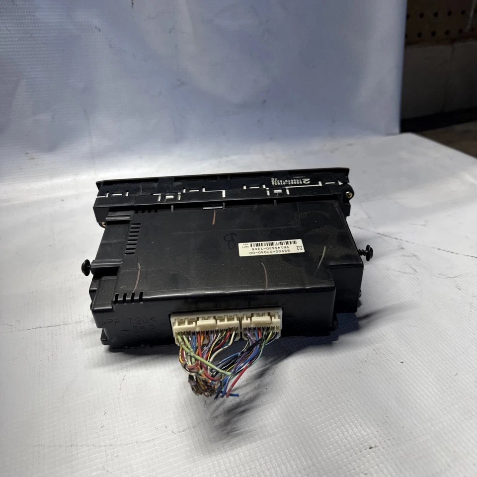 Toyota Avalon 2000-2004 control de calefacción de aire acondicionado temperatura climática OEM Foto 3 de 3