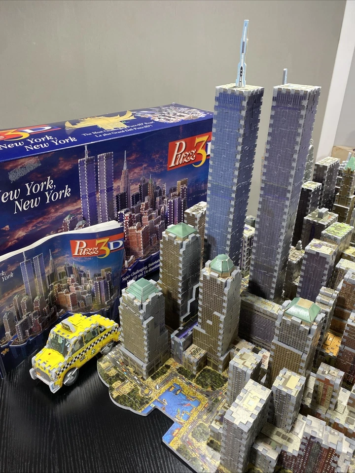 Puzz3d New York, New York 3D Puzzle - 3141 Pieces (Wrebbit, 1997) - Image 3 of 4