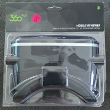 360 Fly Mobile VR Viewer Smartphone VR Headset, Fits 5.5in, Black