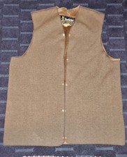Barbour A295 Warm Pile Liner Gilet 42" Brown Genuine Vintage Border etc