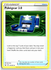 Pokegear 3.0 174/202 SWSH01: Sword & Shield Base Set Uncommon 2020 NM