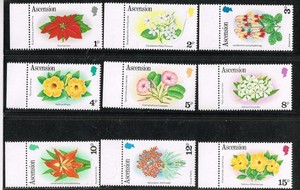 Ascension SC#274-288 OG MNH VF