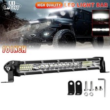 14 Inch Led Light Bar Flood Spot Combo Work Driving Off-road Suv Atv Truck 12 14 Inch Led Light Bar Flood Spot Combo Work Driving Off-road Suv Atv Truck 12