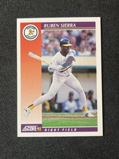 1992 Score Rookie & Traded #63T Ruben Sierra Baseball Card