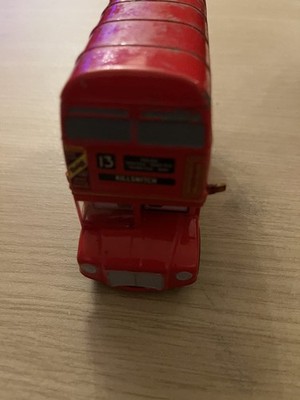 Disney Pixar Cars 2 Deluxe Double Decker Bus Mattel V2847- for