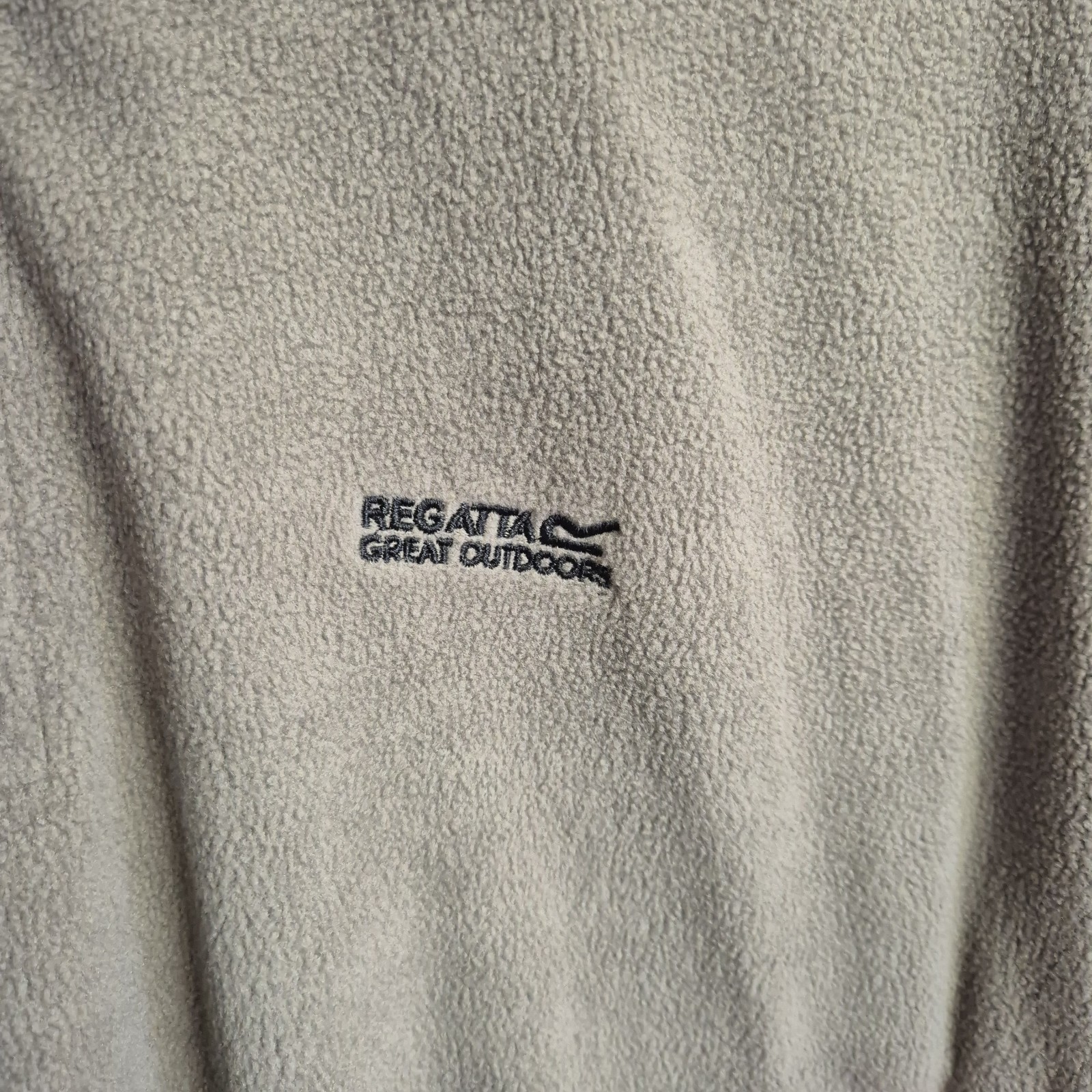 Regatta Men's Brown Fleece Quarter Zip Sweatshirt XL Walking Hiking Outdoors image 2