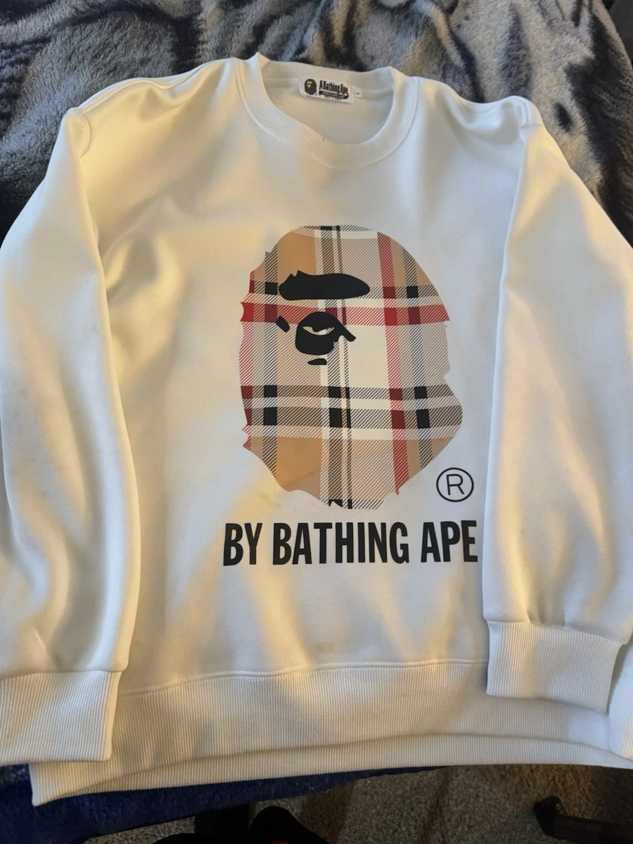 A Bathing Ape Long Sleeve White Shirts for Men for sale | eBay
