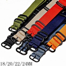 Zulu Nato Watch Strap Nylon Band Military G10 | 18mm 20mm 22mm 24mm