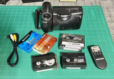 Sharp Viewcam VL-E33U 8mm camcorder. No power supply. Untested.