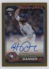 2024 Topps Chrome Rookie Gold Refractor 21/50 Hagen Danner #RA-HD Auto RC 0rd2