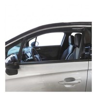 Windabweiser Regenabweiser FüR Opel Crossland 2017-2024 Dunkel Acryl 4Tlg