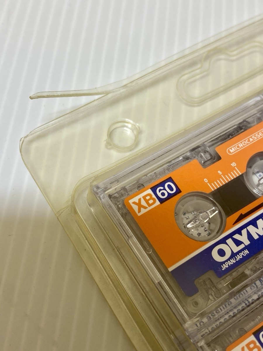 Olympus 4 Microcassettes Xb60 Vierge Neuve Enregistrement Di à Coulommiers 23146908