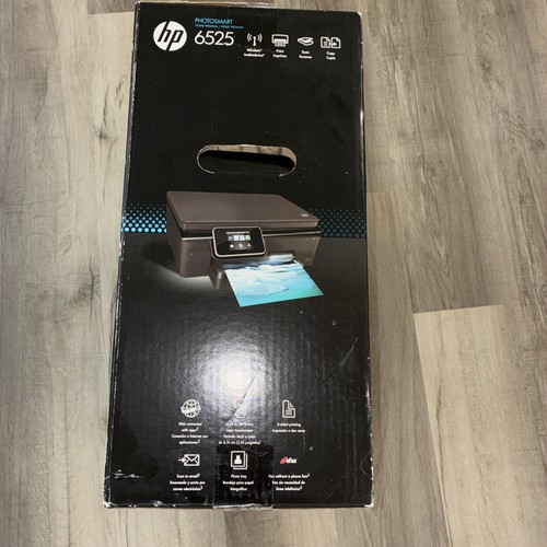 HP Photosmart 6525 All in One Printer Scanner Wireless Touch Screen New Sealed - Picture 4 of 5