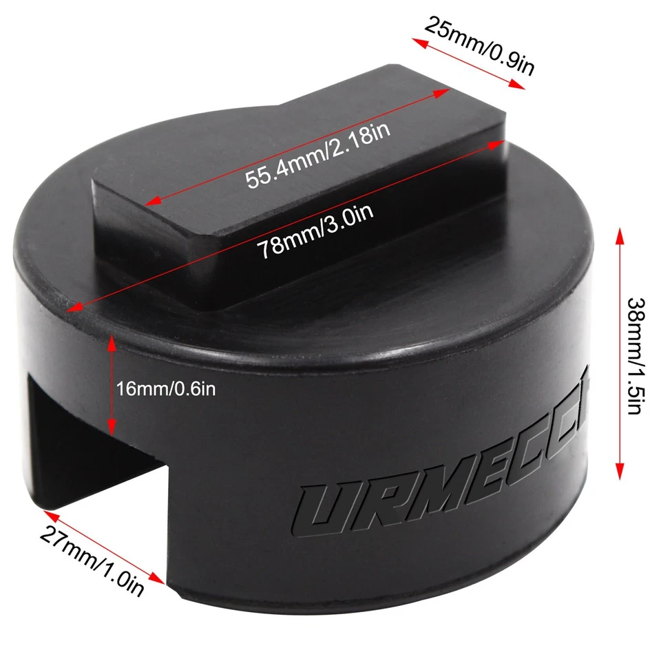 4x Rubber Jack Pad Lift Stand Adapter FOR BMW E46 E90 E91 E92 X1 X3 X5 X6 Z4 Z8 - Image 3 of 4