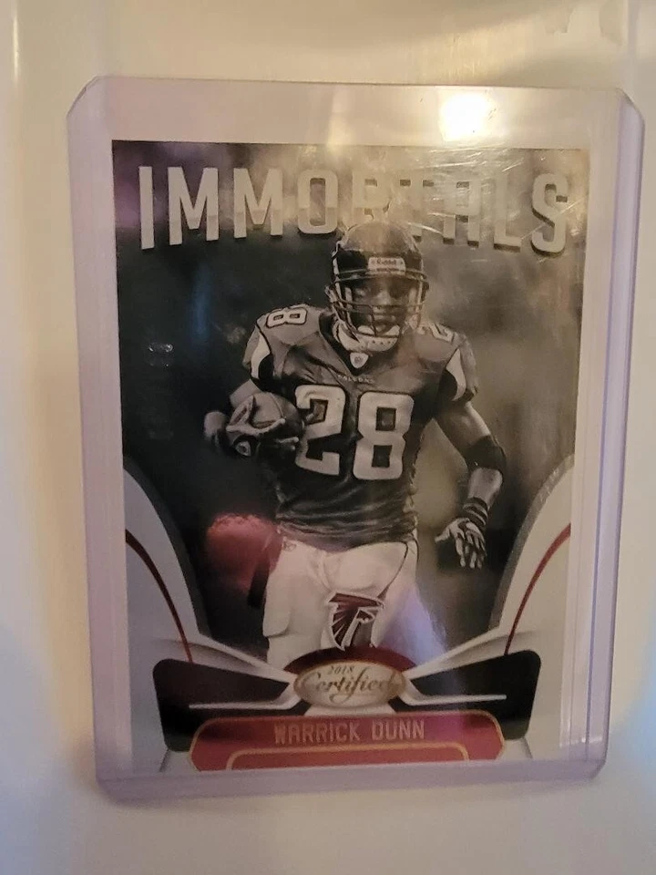 2018 Panini Certified Immortals Warrick Dunn /999 Falcons #111 - Image 3 of 3