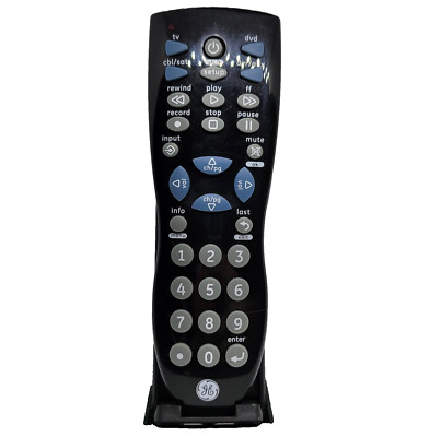 GE General Electric 02150-V2 Universal 4-Device Multi Function Remote Control