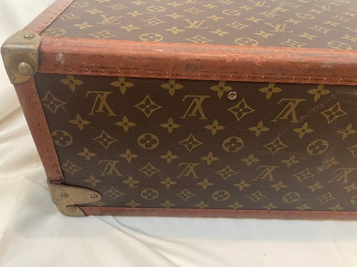 Authentic Vintage Louis Vuitton Monogram Alzer 70 Suitcase Trunk Luggage w Tray - Picture 7 of 23