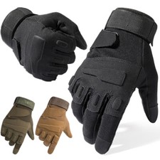 Men's Tactical Full Finger Gloves for Military Airsoft Shooting Paintball Gloves
