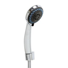 Shower Handset Head Bath Single Multi Function Modes Chrome White Black Gold UK