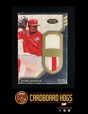 2018 Topps Tier One Dual Relic Raisel Iglesias Cincinnati Reds RC 13/25 #T1DR-RI