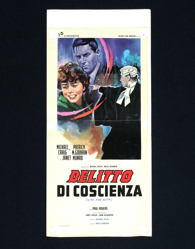 Locandina di Delitto di coscienza (1962)